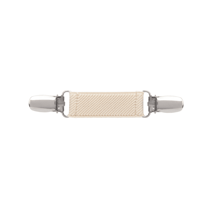 Spinkobroszka TwinPin Beżowa 6 cm - obrazek 1