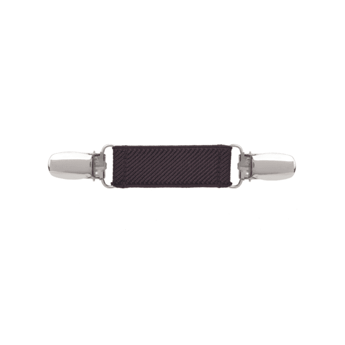 Spinkobroszka TwinPin Brązowa 6 cm - obrazek 1