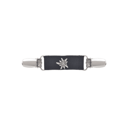 Spinkobroszka TwinPin Czarna szarotka 6 cm