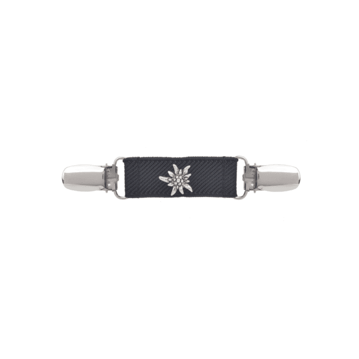 Spinkobroszka TwinPin Czarna szarotka 6 cm - obrazek 1