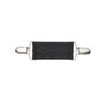 Spinka do ubrań  TwinPin Czarne romby 8 cm