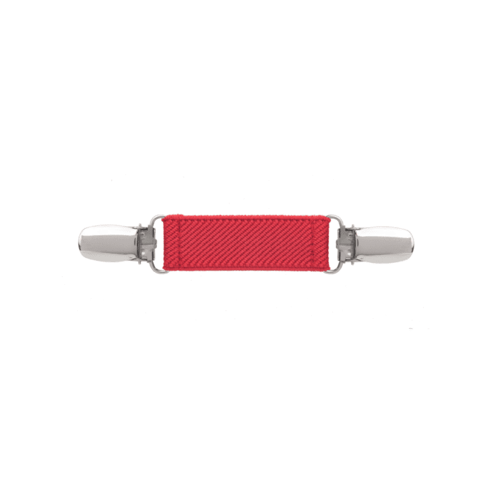 Spinkobroszka TwinPin Czerwona 6 cm - obrazek 1