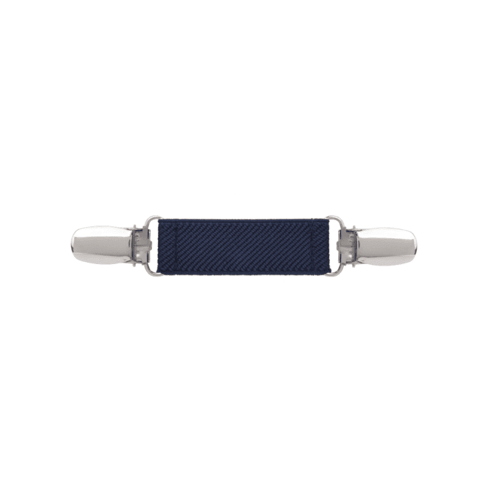 Spinkobroszka TwinPin Granatowa 6 cm - obrazek 1