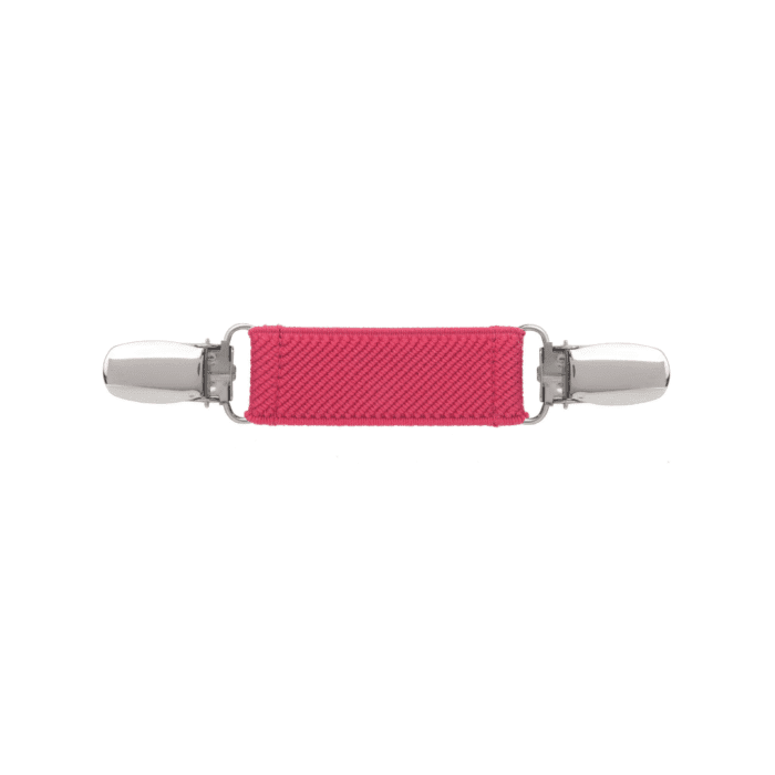 Spinkobroszka TwinPin Malinowa 6 cm - obrazek 1