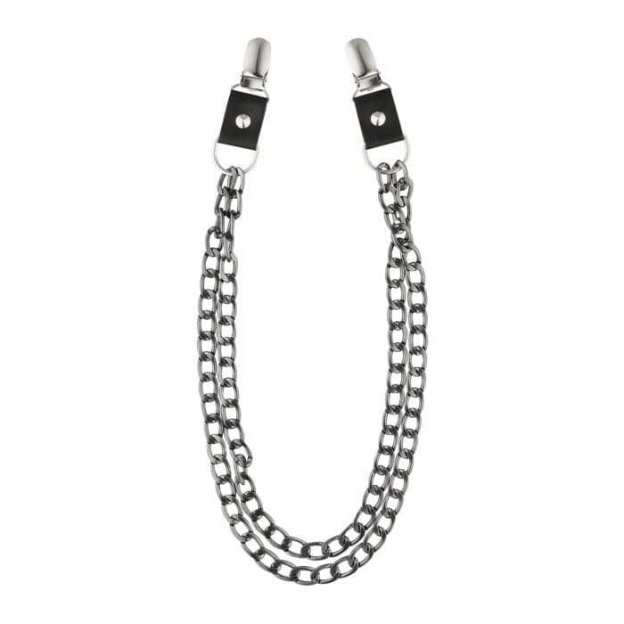 Spinkobroszka TwinPin łańcuch - obrazek 1