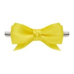 TwinPin Kokoro Bow Yellow - spinka z ręcznie wiązana kokardą