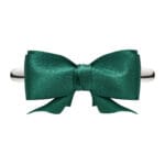TwinPin Kokoro Bow Green - spinka z ręcznie wiązana kokardą