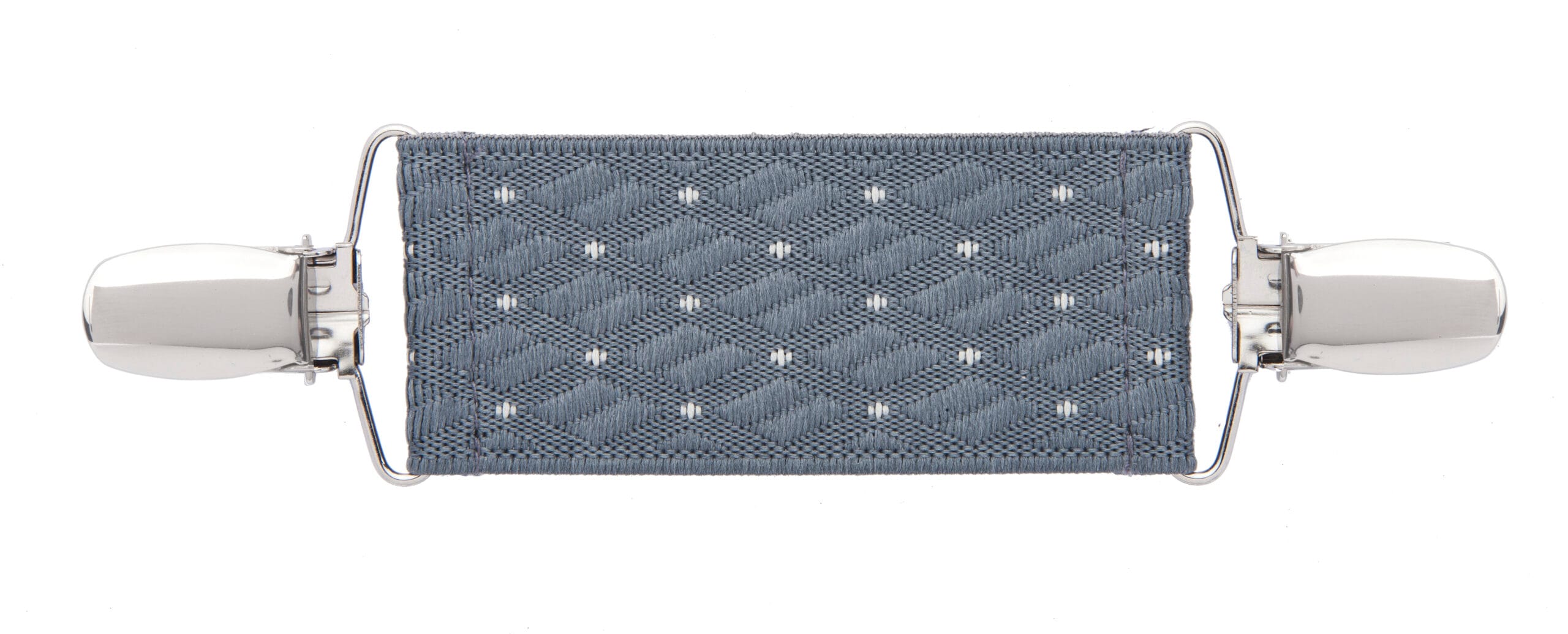 szary melanż Spinka do ubrań TwinPin szary melanż 8 cm - obrazek 1