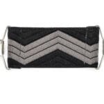 Spinka do ubrań TwinPin Srebrny zygzak 8 cm